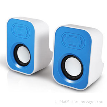 ABS case, 8403/45 magnetic computer speaker, USB connector, with bass diaphragm, wire control tuningNew